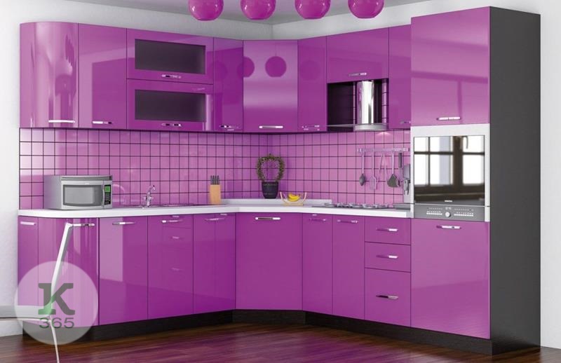 Фиолетовая кухня Медведева Квадро артикул: 374978